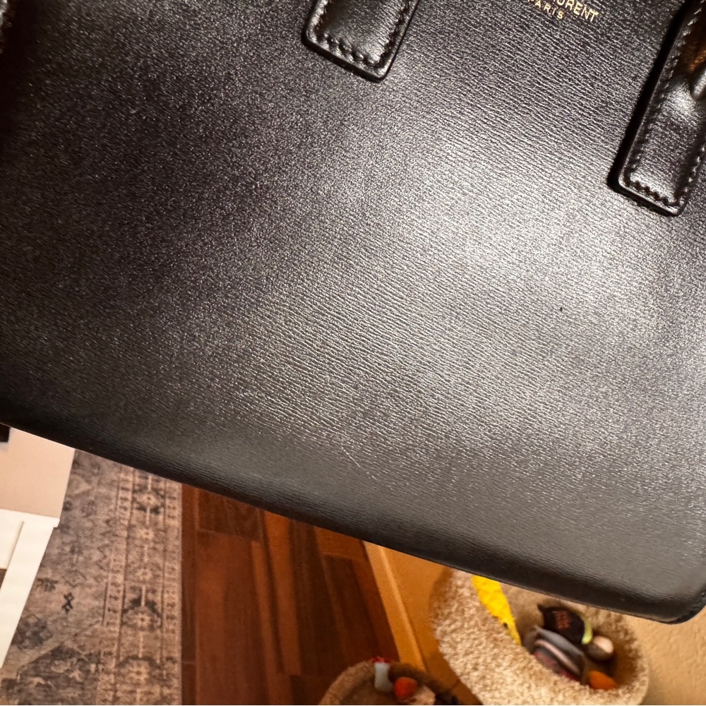Saint Laurent Sac De Jour in Smooth Leather - Nano - Picture 12 of 12